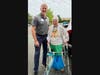 Executive Director Bob Varga with Chestnut Knoll resident Gail.