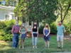 Pictured L to R: Larry Glynn, Director of Puritan Lawn; Lizzie Pierce, (2nd year recipient - UMass Amherst); Hailey Lewis, (UMass Amherst); Peyton Applegate, (North Carolina State University at Raleigh); John Safford, PLMP Ed. Fdtn. Board of Directors