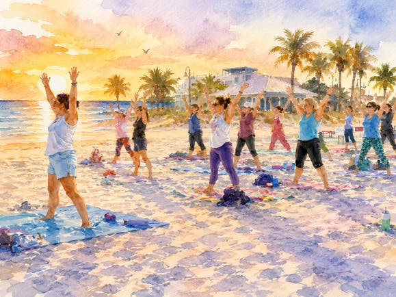 Sunrise Beach Yoga 