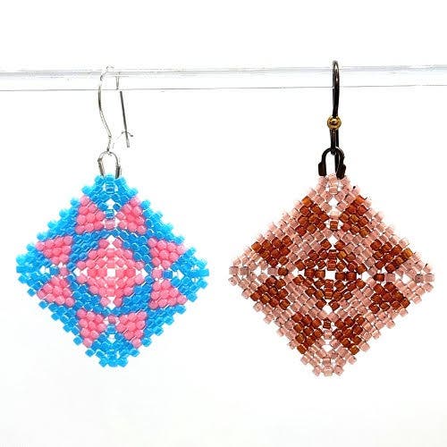 Quilt Square Earrings