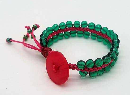 2-Lane Kumihimo Bracelet