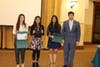 Young Citizen of the Year (left to right: Brittany Brunckhorst, winner Rhea Mitr, Tinni Mukherjee)
