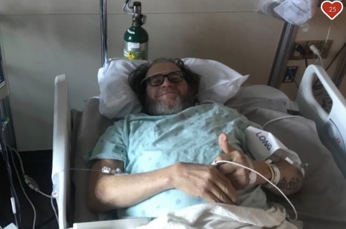 Dennis Ouimette was seriously injured when he was hit by a car near the Pleasanton BART station, according to his wife.