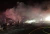 The CHP said the driver escaped the blaze and was not injured. 