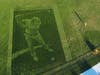 One winner will be selected to choose their own message for a giant grass mural and drone photo.