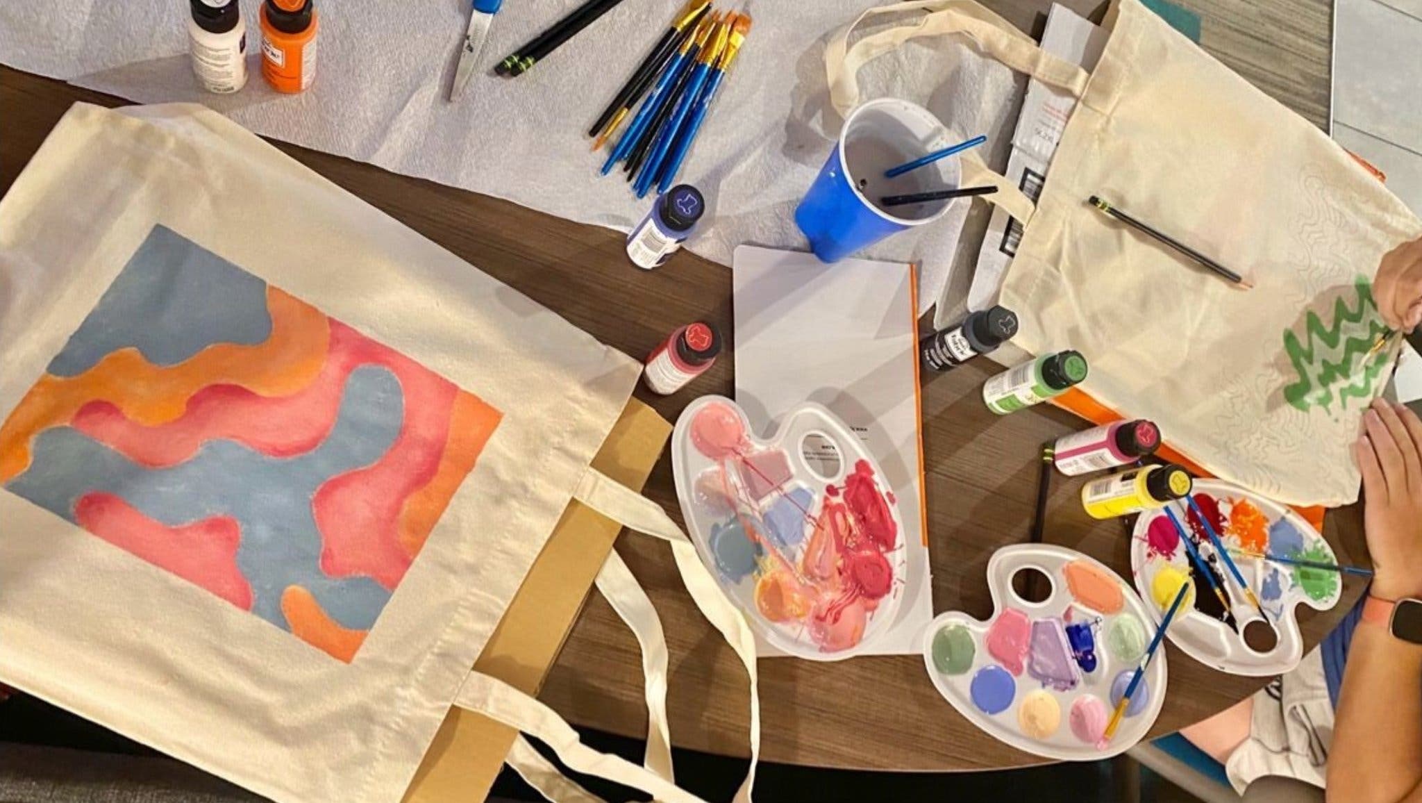 Creative Painting Meditation Session
