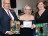 (L-R) K. David Holmes, Legacy Leader, Patricia Carlesimo, LADACIN Executive Director, and Eileen Higgins, daughter of Anita M. Kneeley, Legacy Leader (awarded posthumously)