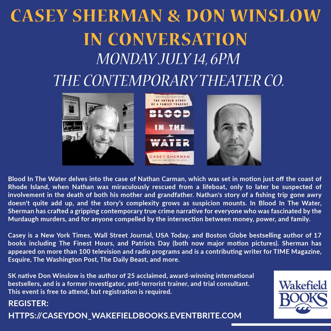 Casey Sherman and Don Winslow In Conversation 
