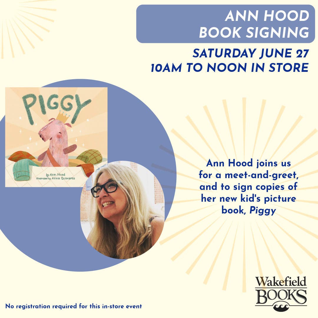 Ann Hood Book Signing 