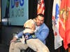 USAF Veteran Ken Hernandez and Service Dog Miller
