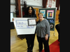 Luis Ortiz and Jean Bartecki at the District 228 Fine and Performing Arts Show