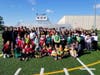 Local children from across the South suburbs were invited to participate in a free community soccer day event with the Tinley Park High School boys and girls soccer programs