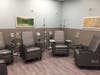 Community room at UH's new infusion center.