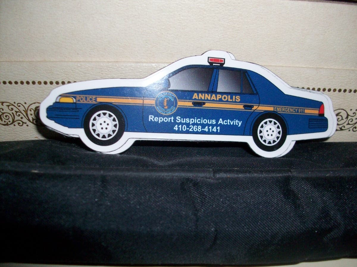 Annapolis residents can report suspicious activity to the Annapolis Police Department by calling 410-268-4141.