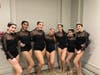 Le Danse Senior Comp Team waiting to perform.
