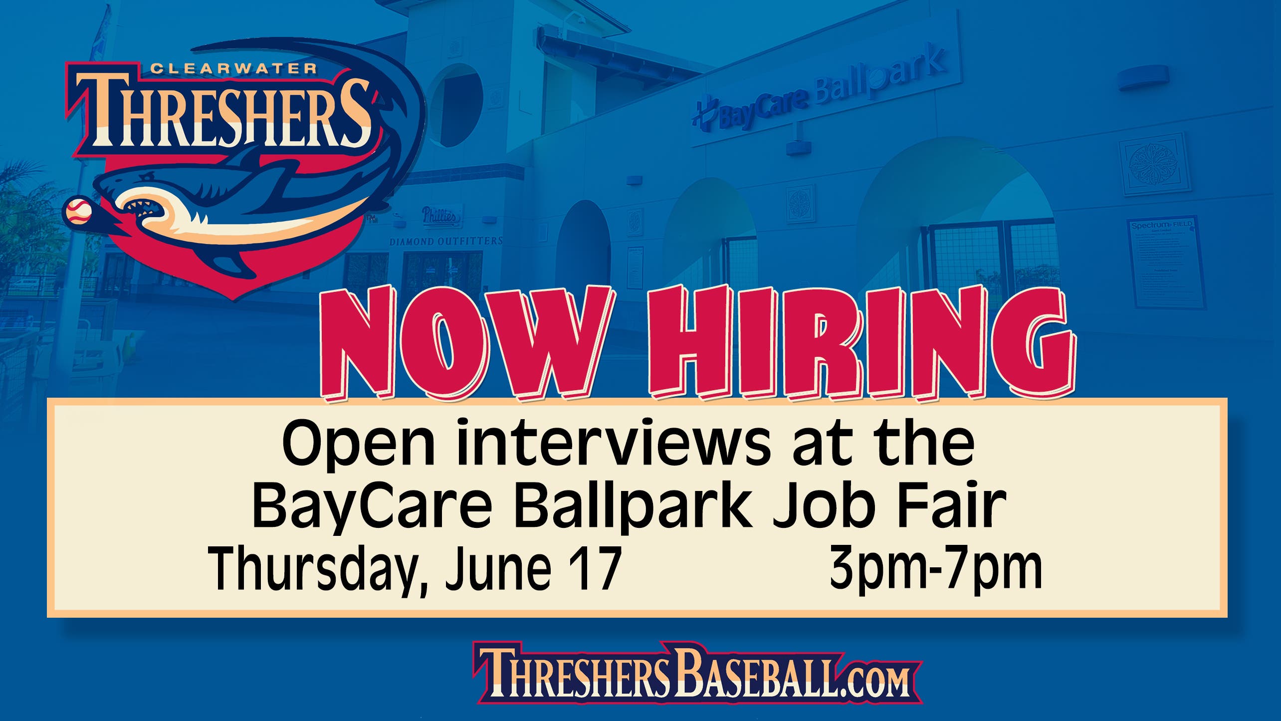 Jun 17 Clearwater Threshers Job Fair Clearwater, FL Patch