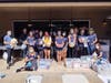 Mothers and daughters from NCL Moonlight Chapter gather supples for newborn babies as part of the Gently Hugged charity drive.