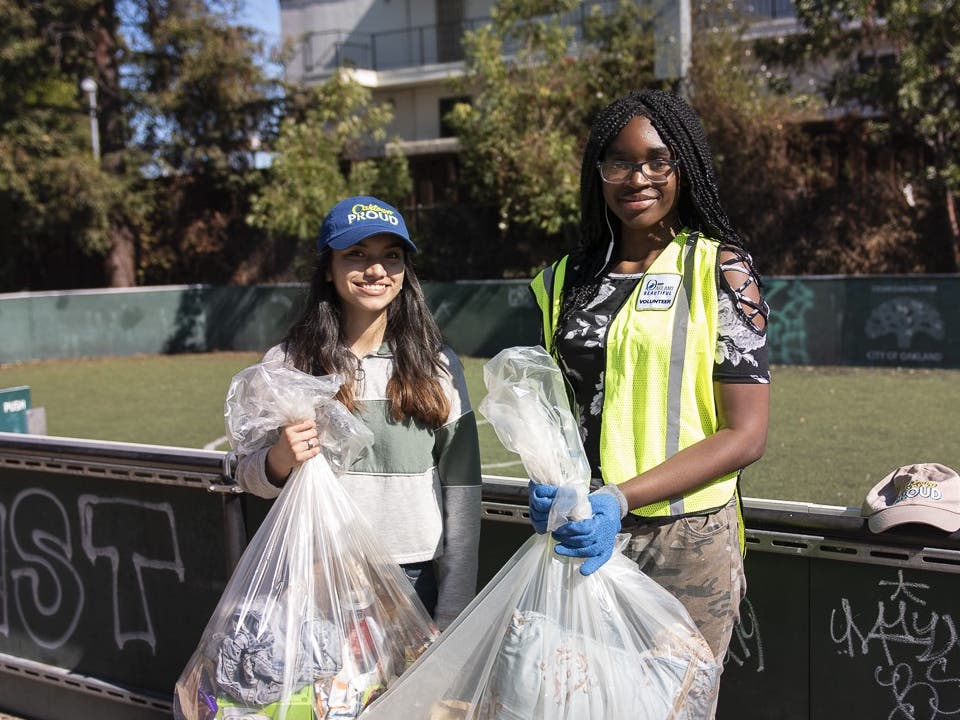 Litter cleanups are among the types of projects funded by grants from the Alameda County-wide Clean Water Program 