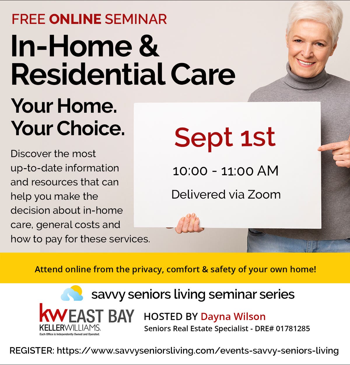 Sep 1 InHome & Residential Care Your Home. Your Choice. Concord