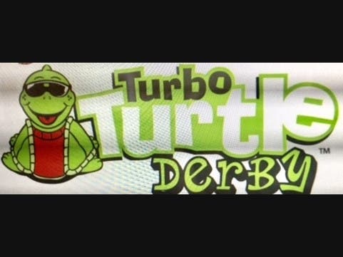 No live turtles are used in this event, just rubber ones!