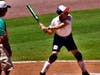 Ethel Lehmann at bat during Kids and Kubs charity game at Spectrum Stadium in Clearwater. (see more of Ethel at facebook.com/kidsandkubs