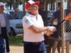 Jim Scala 81, pictured here blasting a 250ft over-the-center fence bases loaded walk-off  home run to defeat the City Hall Stars in 2019