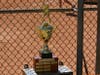 Mayor’s Trophy awarded annually to the annual contest winner. The Mayor’s City Hall Stars claimed a 23-14 extra inning win in 2020, regaining the coveted cup.