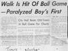  Times photo of story related to All Children's event in 1973. From Kids and Kubs archives located at the St Petersburg History Museum and available for public view..      