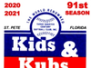 Kids and Kubs brochure carries the nationally renowed Club's logo. 3000 copies are availble for distribution at North Shore Park throughout the intraClub competitive season and during summer ball thought the every Tuesday, Thursday and Sat exibition s