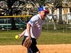 Pitcher, Jerry Wollman, 85, We talk up the game, but it is all done in humor. Everybody watches over each other." 85,  