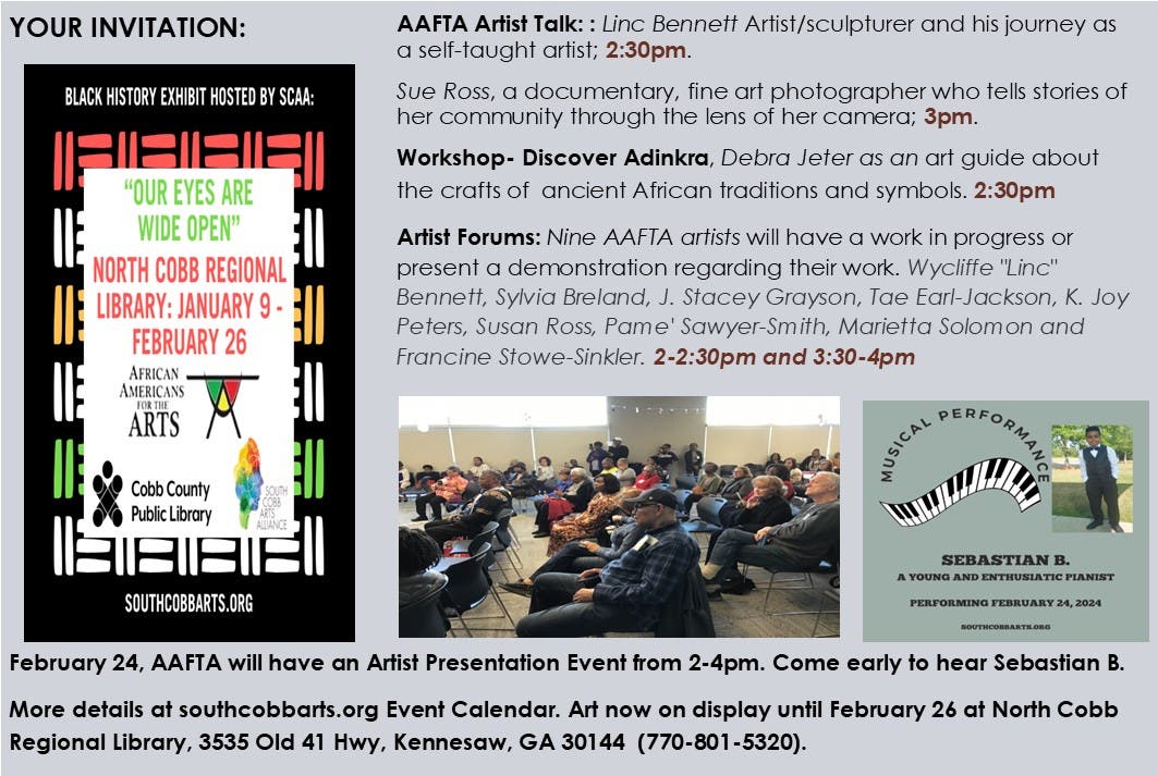 Feb 24 | February 24 Black History Exhibit Events | South Cobb, GA Patch