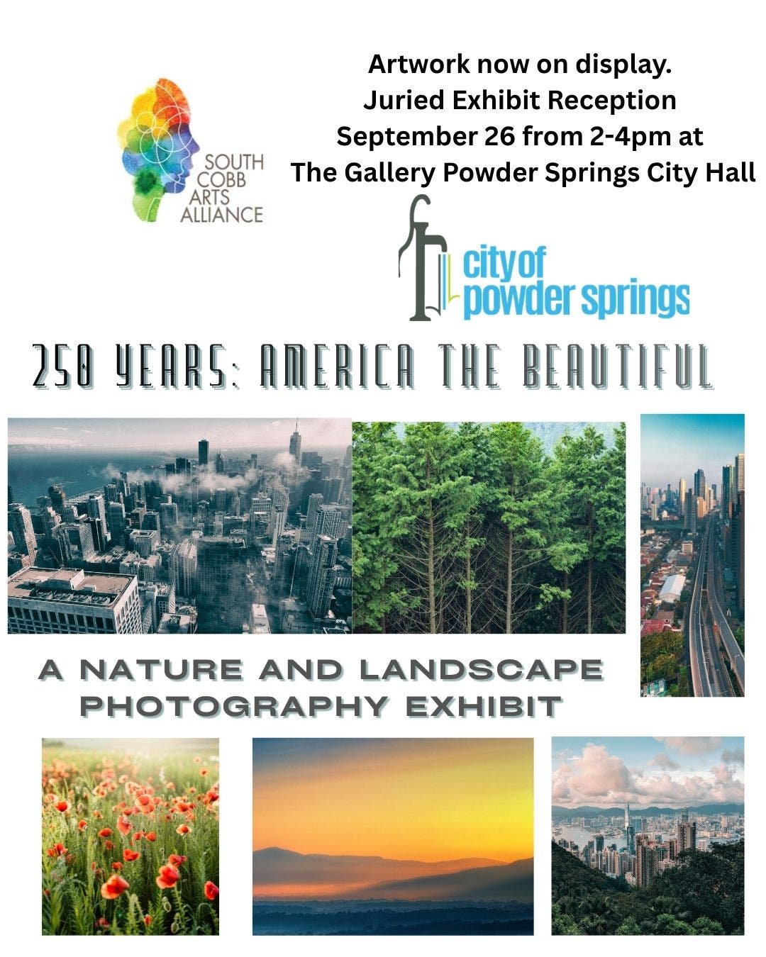 Juried Nature and Landscape Photography Exhibition