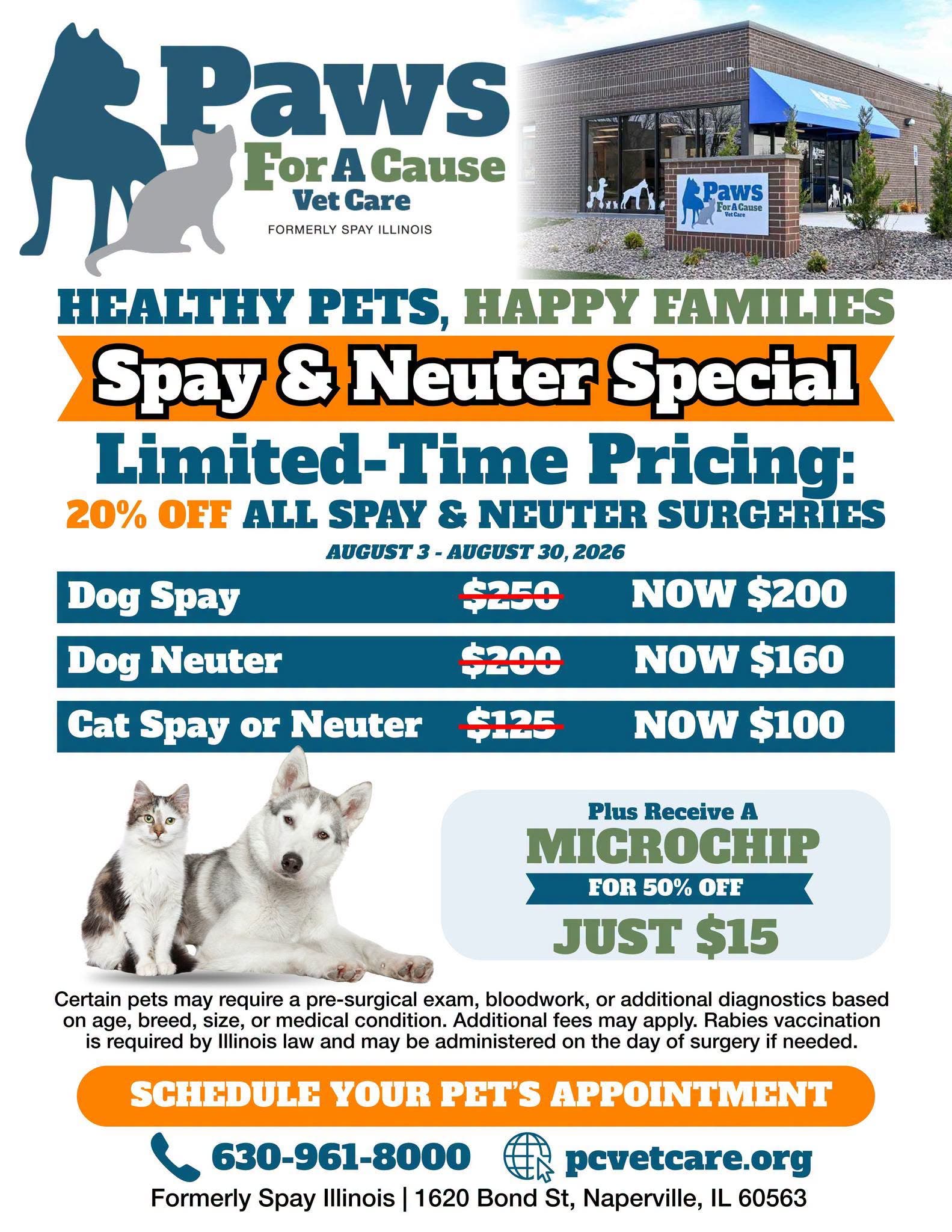 Low Cost Spay/Neuter Event