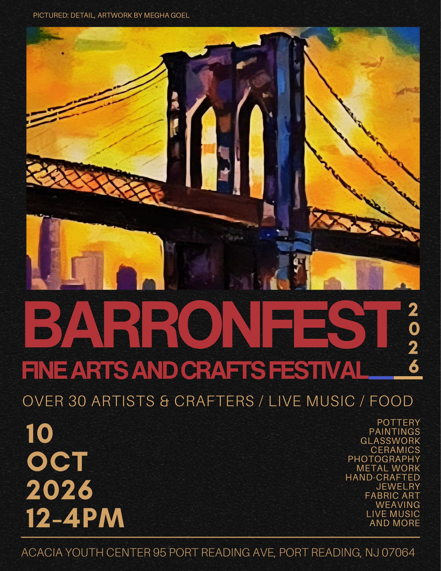 BarronFest" Woodbridge's 19th Annual Fine Arts & Crafts Festival