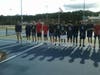 Brookline awaits the State title presentation.