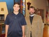 Trevor with Fr Eames