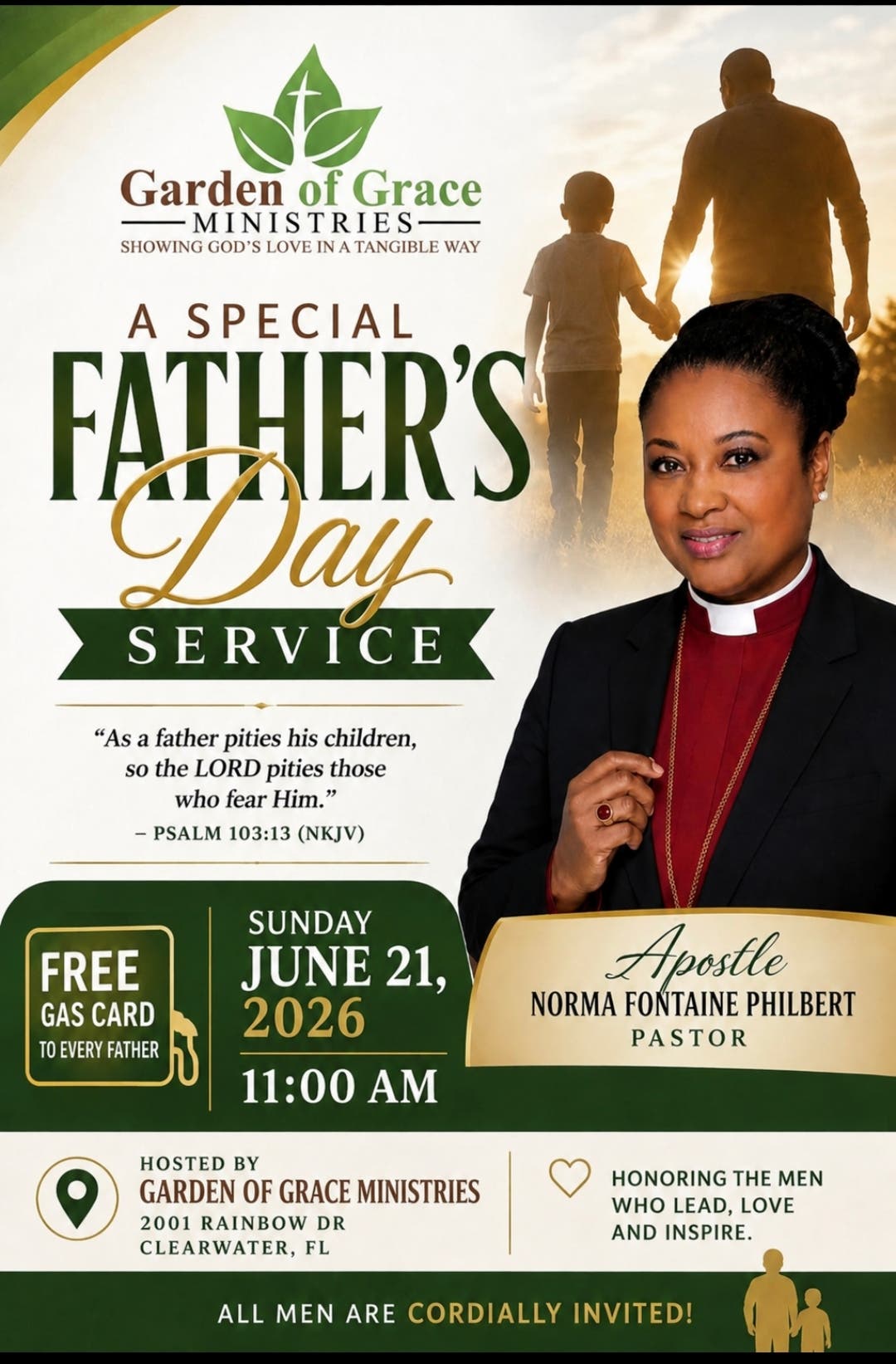 A Special Father's Day Service