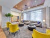 The lobby at Avidor Evanston