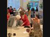 Residents and team members had a great time at the dance.