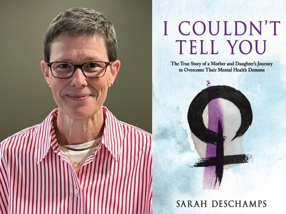 Sarah Deschamps, author, "I Couldn't Tell You," will be in conversation with Former Minnesota State Representative and mental health advocate Mindy Greiling on Saturday, November 14, 2026, beginning at 1 p.m. at Big Hill Books in Minneapolis.