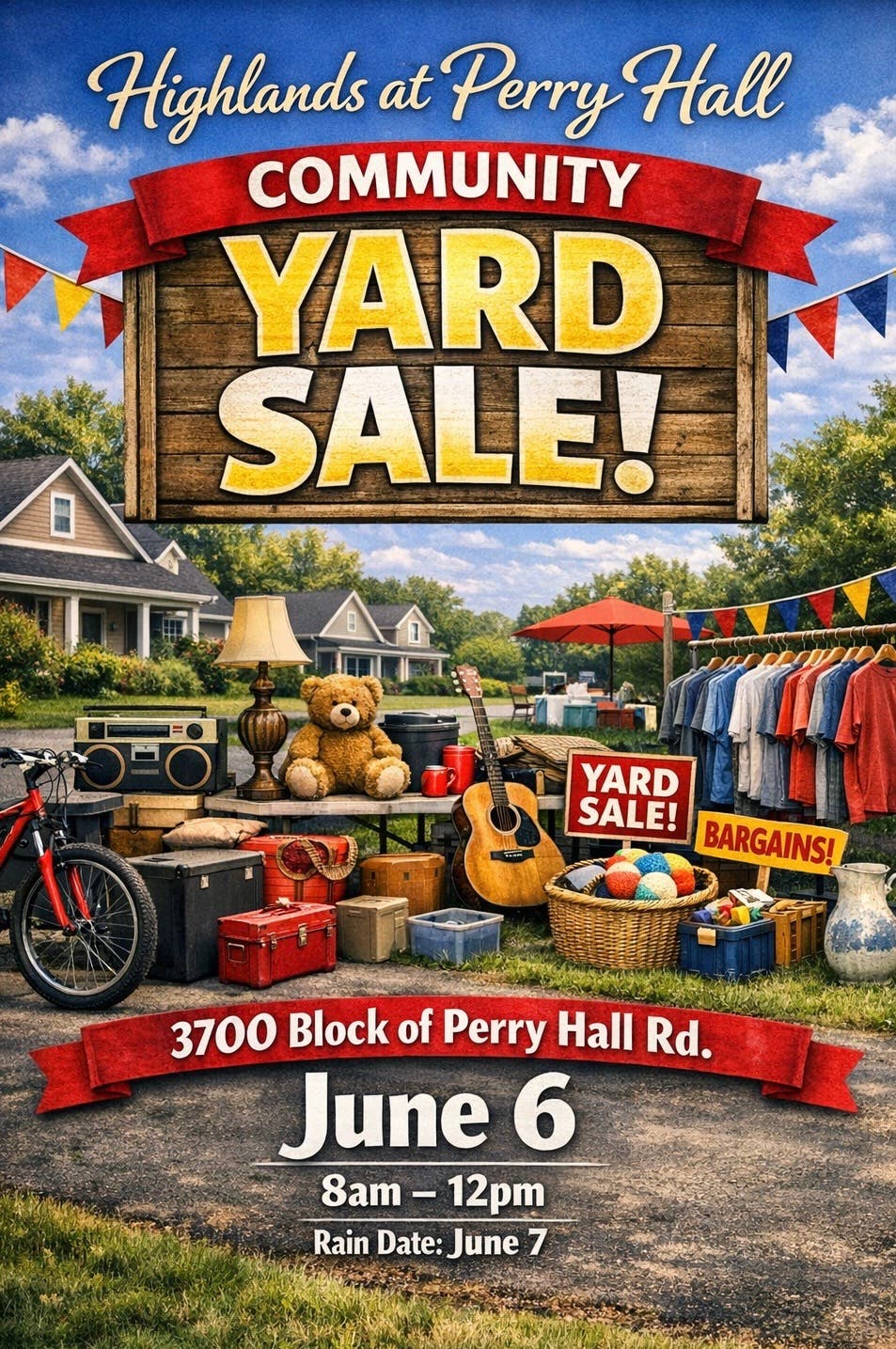 Community Yard Sale!