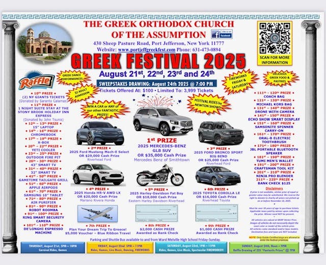 Port Jeff Greek Festival