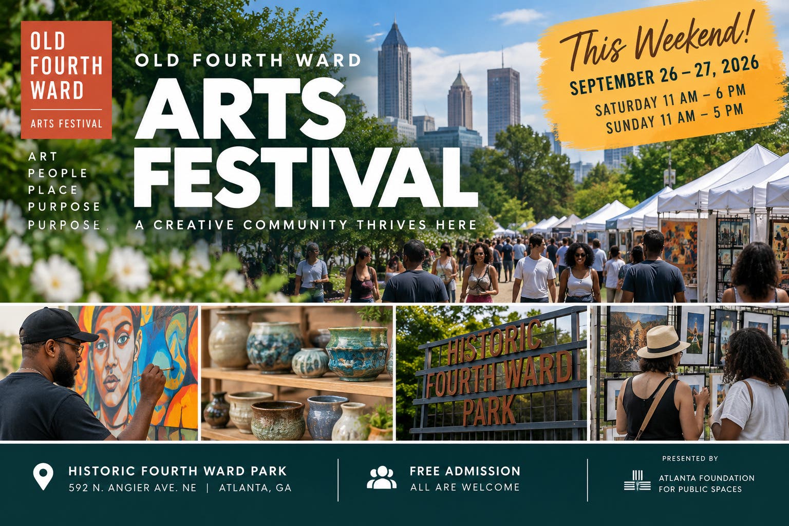 Old Fourth Ward Arts Festival Returns This Weekend