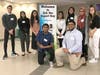 Niles North student ambassadors help out during Ask the Expert Day at the school. 