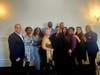 Dr. Kern Mojica is joined by Peekskill collogues a the WABSE award ceremony 