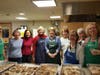 MCCS Volunteer Team Prepare Turkey dinner with all the fix'ins
