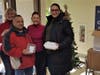 Volunteers from Acton Senior Housing arrive to deliver 50 meals