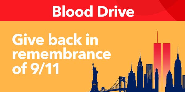 Grand Central 9/11 Memorial Blood Drive - Please Donate
