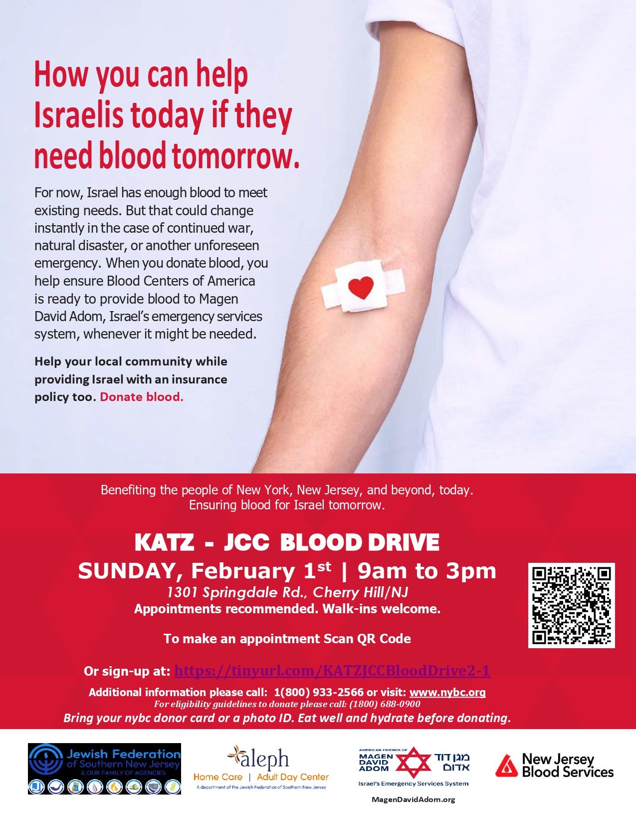 Cherry Hill Community Blood Drive - Emergency Shortage!