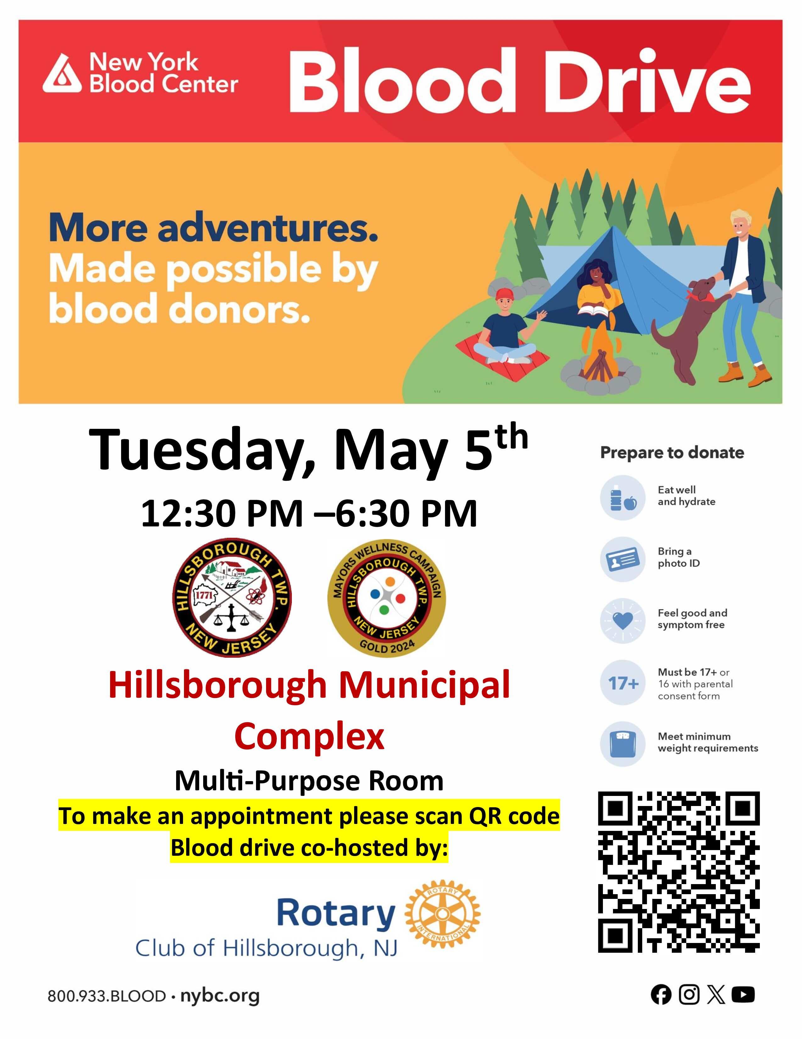 Hillsborough Community Blood Drive